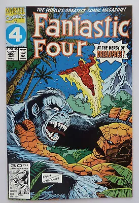 Buy Fantastic Four #360 - Marvel Comics January 1992 VF- 7.5 • 5.25£