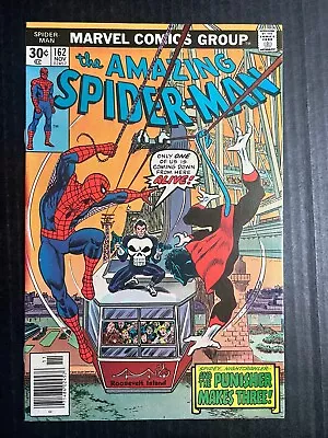 Buy AMAZING SPIDER-MAN #162 November 1976 Key First App Jigsaw Punisher • 94.50£