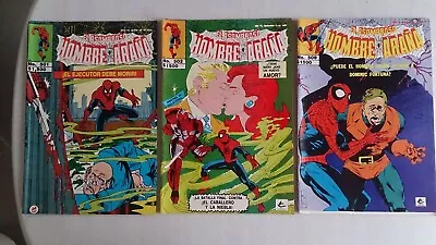 Buy Vintage 1991 Amazing Spiderman 501, 502, 509 Novedades Mexico Spanish Lot Of 3 • 7.51£