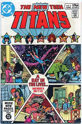 Buy New Teen Titans #8 (dc 1981) Near Mint First Print White Pages • 9.99£