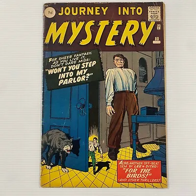 Buy Journey Into Mystery #80 1962 VG- Pence Copy • 85£