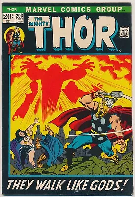 Buy The Mighty Thor #203 Comic Book - Marvel Comics! • 15.89£
