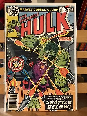 Buy Incredible Hulk 232 Captain America Crossover High Grade • 10.42£