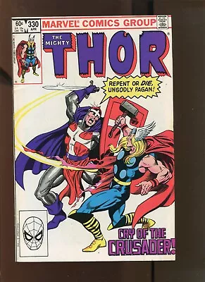 Buy Mighty Thor #330 - Direct Edition - Cry Of Crusader! (8.0) 1983 • 5.53£