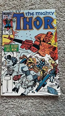 Buy Marvel Comics Journey Into Mystery The Mighty Thor - Number 362 - DEC 1985 • 10£