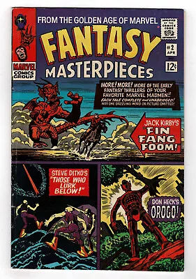 Buy Fantasy Masterpieces 2   Reprints Strange Tales #89 1st Fin Fang Foom • 23.65£