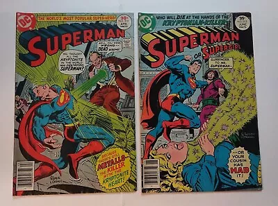 Buy Superman #310 & #312  DC Comics  Bronze Age 1977 **FREE SHIPPING** • 11.07£