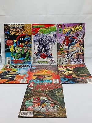 Buy The Spectacular Spider-Man 216,230,232 & 235-238 Comic Lot Of 7 (94-96, Marvel) • 19.63£