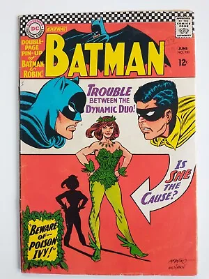 Buy 1966 BATMAN Comic Book Number 181 1st Appearance Poison Ivy DC Key Issue  • 599£