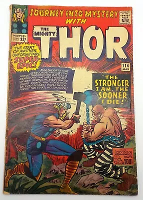 Buy Journey Into Mystery #114 Absorbing Man First Appearance Marvel • 43.48£