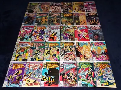 Buy The New Mutants 1 - 100 Lot 104 Marvel Comics 1983 Deadpool Cable 14 16 18 87 • 319.80£