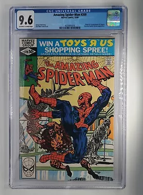 Buy Amazing Spider-Man #209 Marvel 1980 CGC 9.6 1st App Of Calypso!! Kraven Movie!! • 59.26£