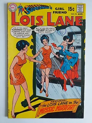 Buy DC Silver Age LOIS LANE Superman's Girl Friend  # 94   1969  Bagged And Boarded • 10.50£