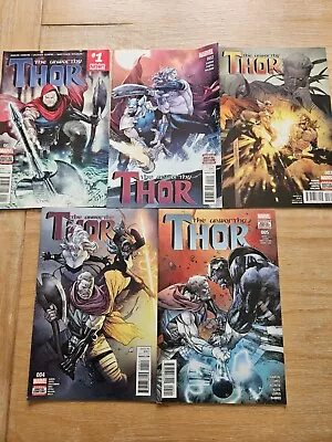 Buy The Unworthy Thor - Issues #1-5 Complete Series (Marvel 2017) • 9.99£