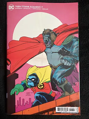 Buy Teen Titans Academy 7 (2022) DC Comics Lieber Variant Cover • 2£