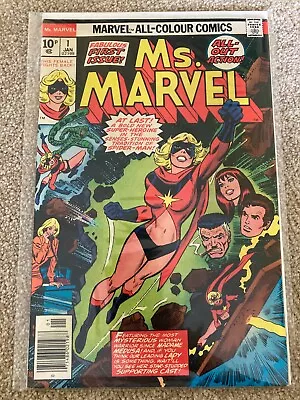 Buy Ms Marvel 1 (1977) - Bronze Age Marvel Comics Key – VFN- • 40£