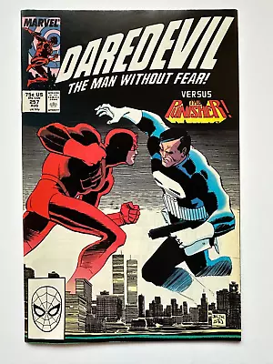 Buy Daredevil #257 VS Punisher Classic Cover Marvel 1988 FN-FN+ • 12.02£