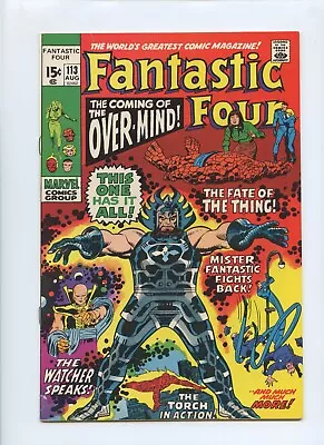 Buy Fantastic Four #113 1971 (VF 8.0) • 88.47£