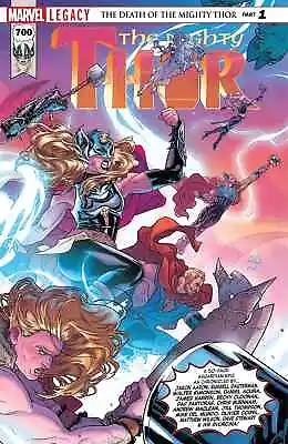 Buy Marvel Comics Mighty Thor #700 Modern Age 2017 First Black Galactus • 3.95£