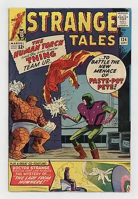 Buy Strange Tales #124 VG/FN 5.0 1964 • 48.26£