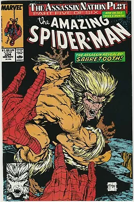 Buy The Amazing Spider-man #324 Mid November 1989 Sabretooth Marvel Comics Mcfarlane • 14.23£