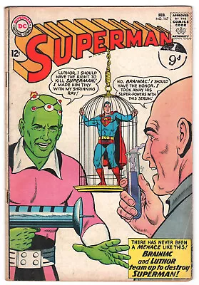 Buy GREAT DC SILVER AGE SUPERMAN 1964 COMIC US Ed #167. - VG • 55£