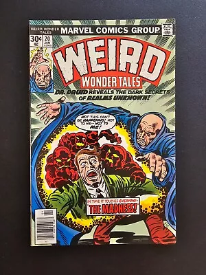Buy Marvel Comics Weird Wonder Tales #20 January 1977 Jack Kirby Cover • 9.49£