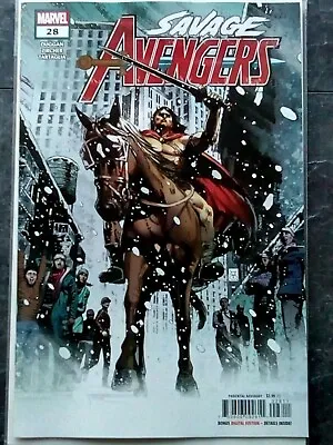 Buy Savage Avengers Issue 28  First Print  Cover A - 2022 Bag Board • 4.95£