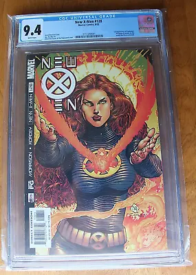 Buy 2002 New X-Men #128 CGC Graded 9.4 Marvel Comic Book -- FREE SHIPPING! (G-5) • 62.17£