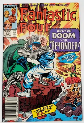Buy Fantastic Four #319  (1988)  / Vf+ / Doom Vs Beyonder / Newsstand • 7.87£