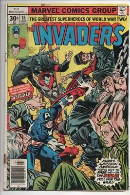 Buy INVADERS #18, VG/FN, Captain America, Sub-Mariner, 1975 1977, More In Store  • 6.32£