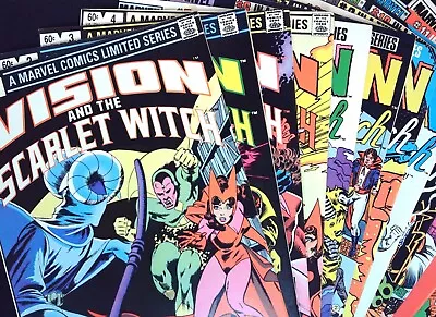 Buy THE VISION AND THE SCARLET WITCH (1982) Complete Set Of #1-12 Back Issues • 79.99£