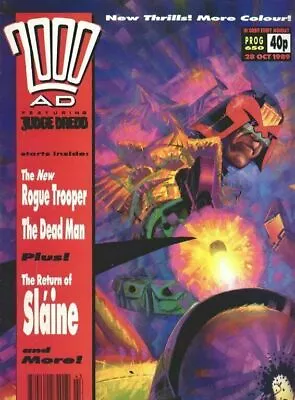 Buy 2000AD Prog 650-668 Dead Man And Tale Of The Dead Man All 19 Comics Books 1989 U • 79.22£