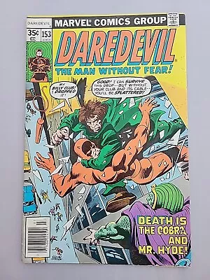 Buy Daredevil #153 Marvel Comics July 1978  FN/VF Cobra Mr. Hyde • 17.92£