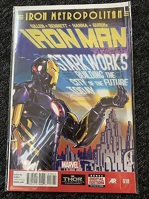 Buy IRON MAN (2013) #18 - Iron Metropolitan - Marvel Now! - 1st Print. Bag & Board • 6£