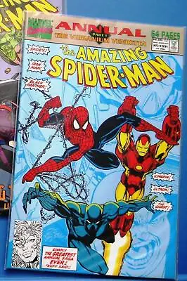 Buy AMAZING SPIDER-MAN ANNUAL 25 (1st Solo Venom Story, Iron Man, Black Panther) • 12.02£