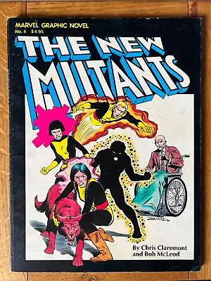 Buy New Mutants Graphic Novel #4 First Print. First New Mutants • 75£