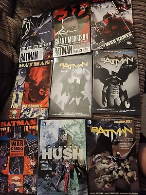Buy Batch Of 9 Batman Graphic Novels • 34.99£