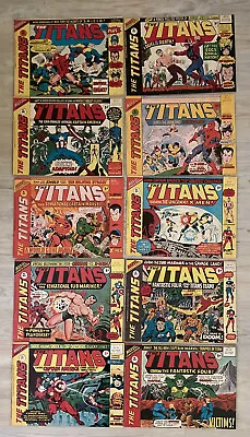 Buy The Titans 20 21 22 23 24 25 26 27 28 29 Marvel Comics UK 1976 X-Men Fantastic 4 • 19.99£