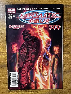 Buy Fantastic Four 500 Mark Waid Marvel Comics 2003 • 2.33£