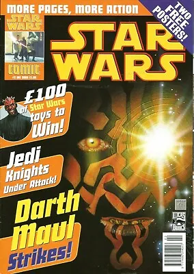 Buy Star Wars Comic #2 (vol 2) Darth Maul / Titan Comics Uk / Dec 2000 / V/g • 6.95£