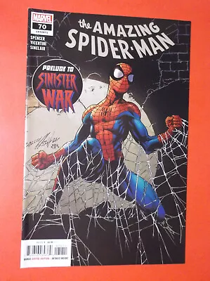 Buy The Amazing Spider-man # 70 - Nm- 9.2 - 2021 Bagley Cover- Lgy 871  Sinister War • 3.68£