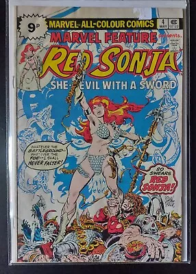 Buy Marvel Feature US Comic Red Sonja She Devil With A Sword #4 • 4£