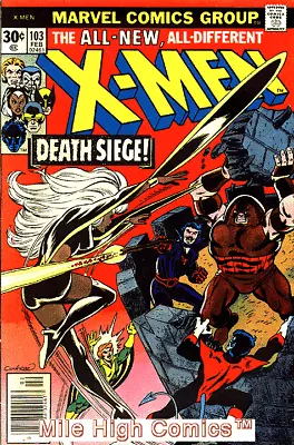 Buy X-MEN  (1963 Series) (#1-113, UNCANNY X-MEN #114-544) (MARVEL) #103 Fair • 16.18£