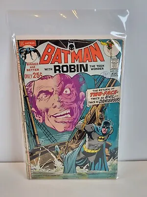 Buy BATMAN WITH ROBIN #234 1971 DC COMICS KEY ISSUE 1st APP SILVER AGE TWO FACE • 140£