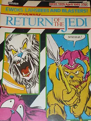 Buy Star Wars Weekly Comic - Return Of The Jedi - No 95 - Date 13/04/1985  UK Comic • 9.99£