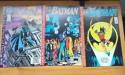 Buy Batman # 440, # 441, # 442 , 1989 NM 1st App Timothy Drake Robin • 10£