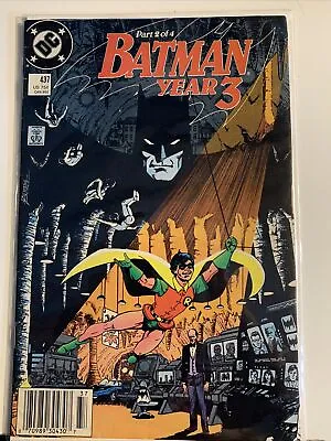 Buy Batman #437- Newsstand- George Perez Cover • 1.58£