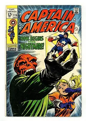 Buy Captain America #115 VG- 3.5 1969 • 22.91£