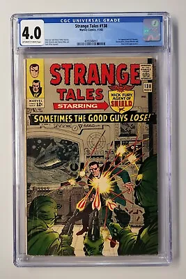Buy Strange Tales #138 Cgc 4.0 New Slab - 1st Appearance Of Eternity • 133.25£